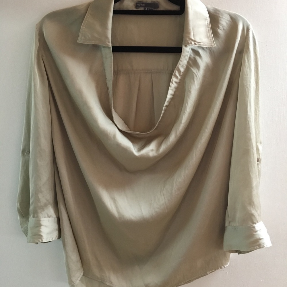 Vince Gold Blouse